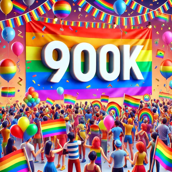 We celebrate the reach of 900K - Thank you. If you have any suggestions for improving this amazing c