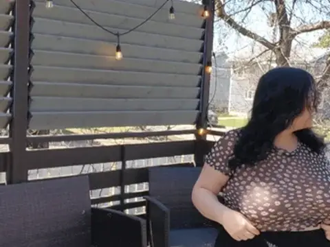I love flashing them outside